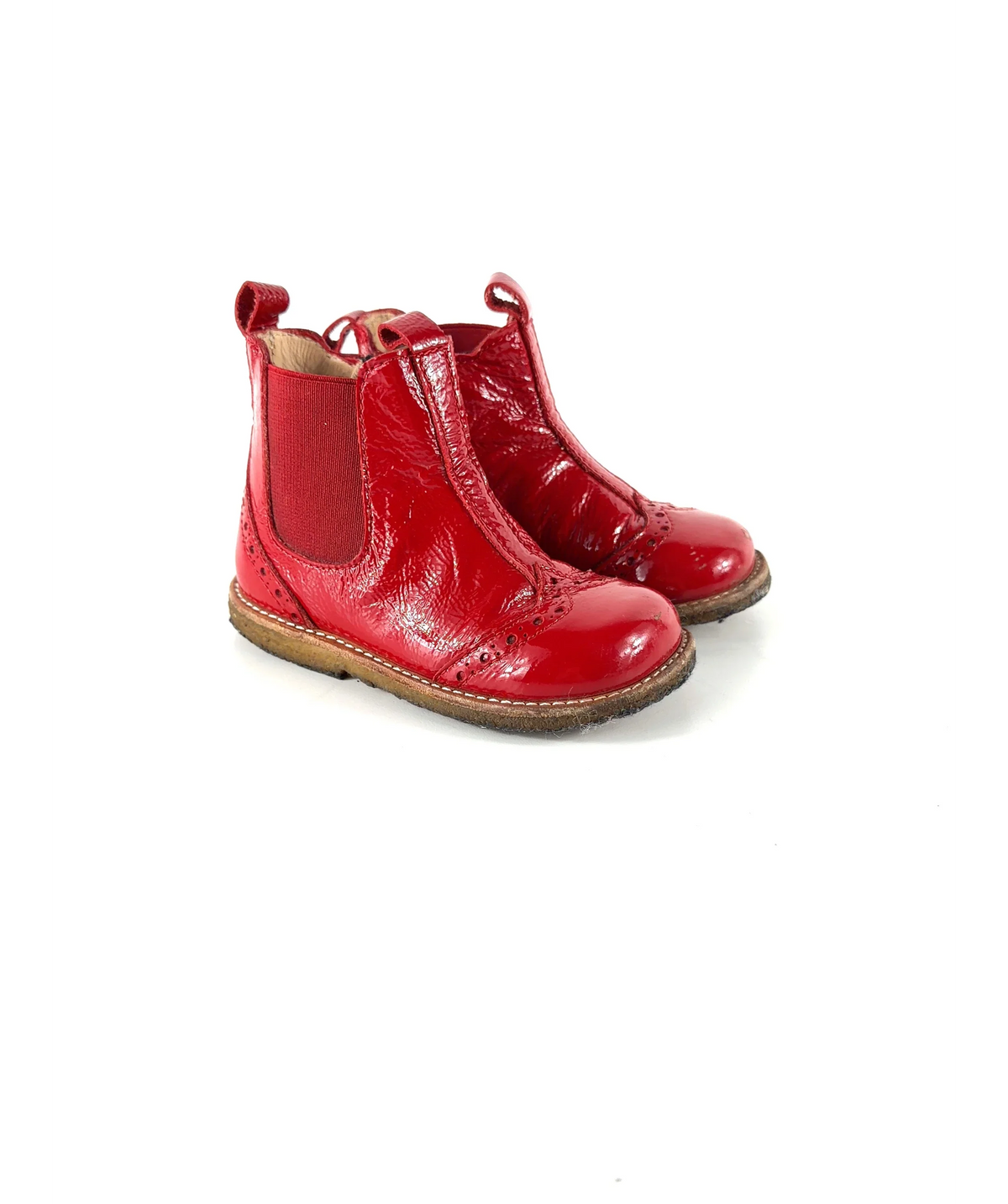Angulus Red Colour, size UK 5.5 EU 22 👼 — label