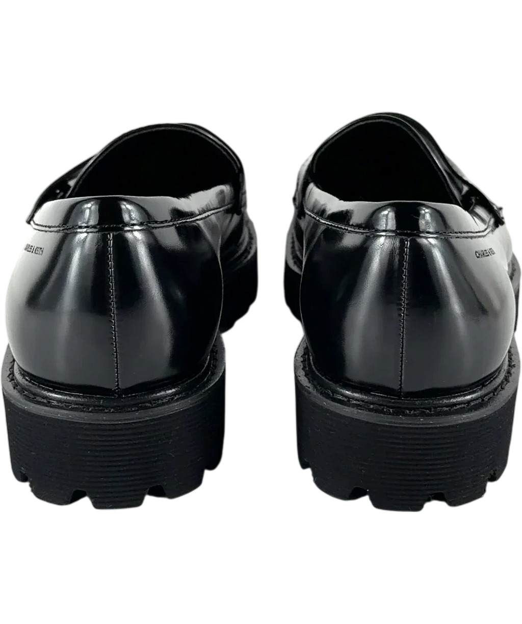 Charles & Keith Black Kaiya Penny Loafers, size UK 8 EU 41 👠 — back