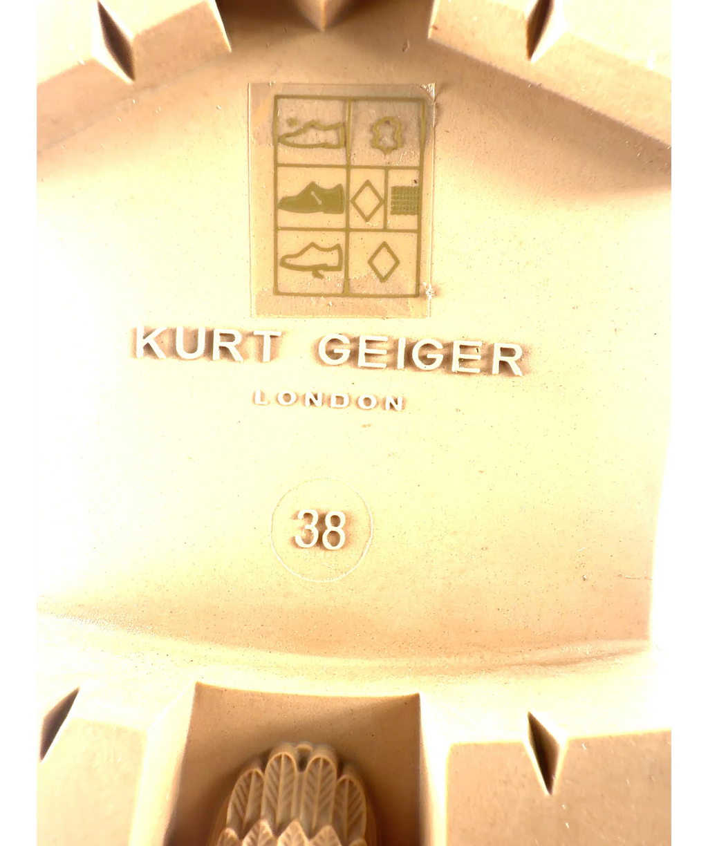 Kurt Geiger Beige Colour, size UK 5 EU 38 👠 — fabric detail