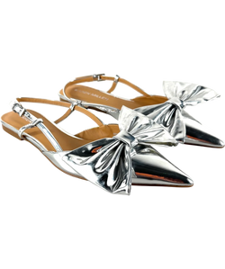 KAREN MILLEN silver Colour, size UK 5 EU 38 👠 — front
