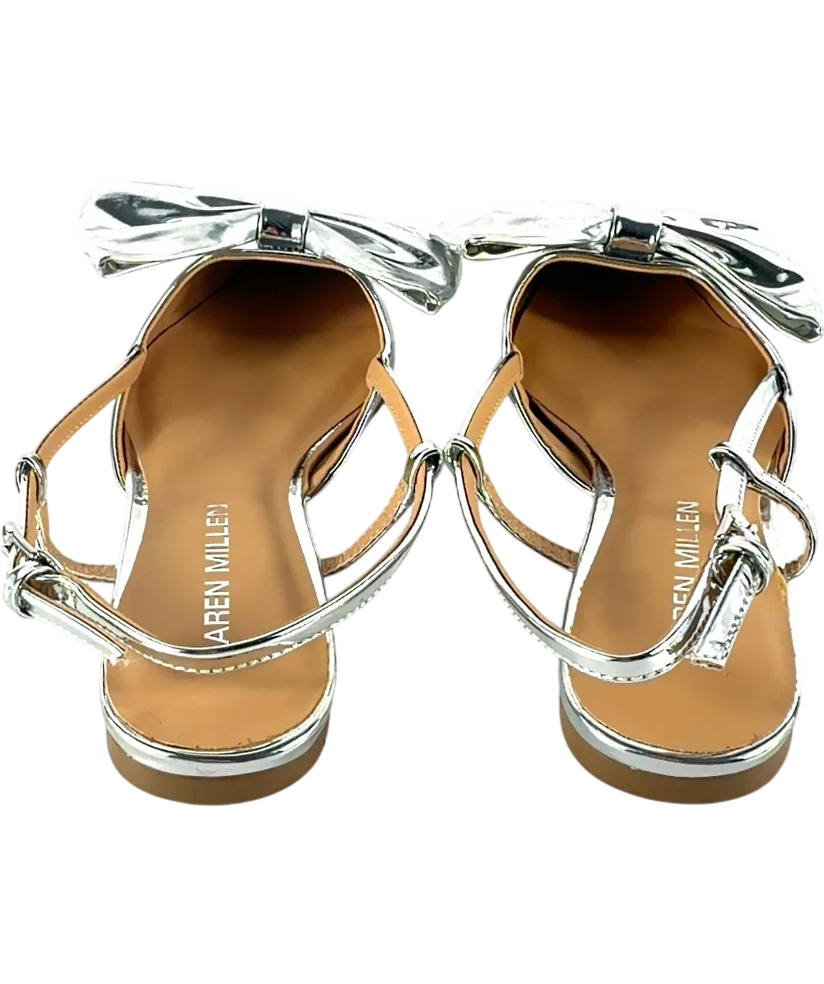 KAREN MILLEN silver Colour, size UK 5 EU 38 👠 — back