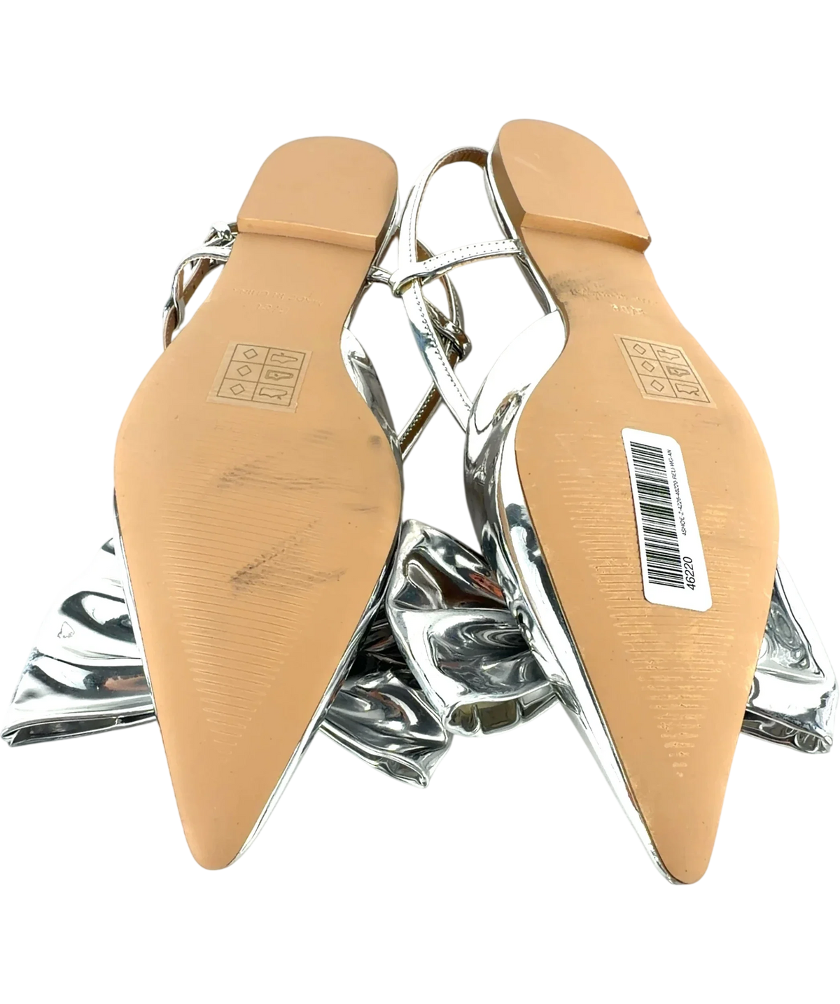 KAREN MILLEN silver Colour, size UK 5 EU 38 👠 — view 8