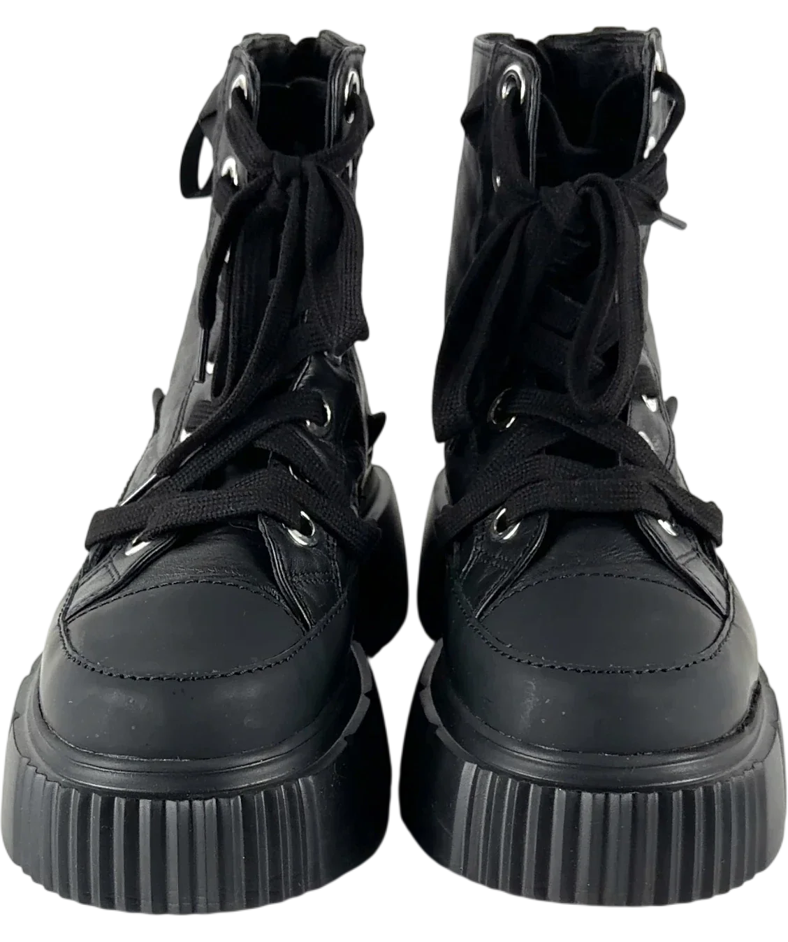 INUIKII Black Colour, size UK 5 EU 38 👠 — detail