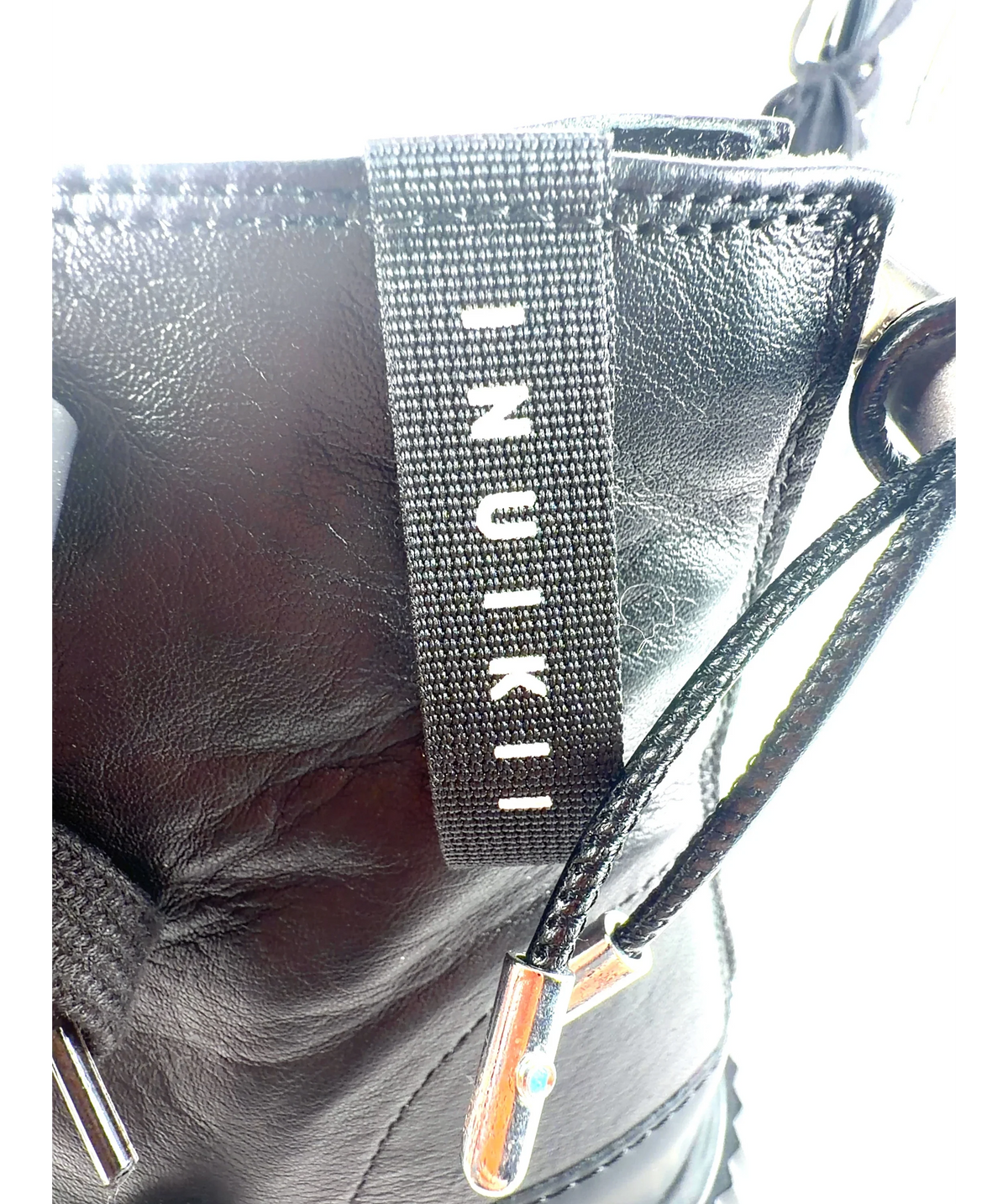 INUIKII Black Colour, size UK 5 EU 38 👠 — care label