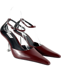 Naked Wolfe burgundy Colour, size UK 4 EU 37 👠 — front