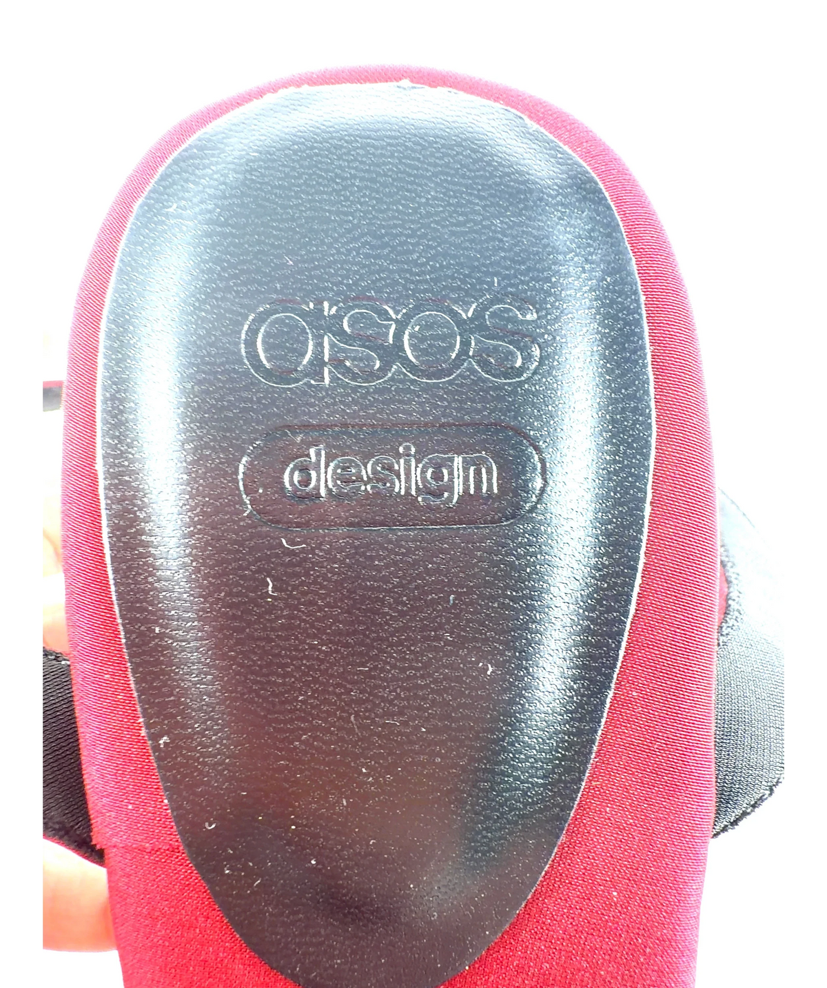 ASOS Red Colour, size UK 6 EU 39 👠 — care label