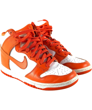 Nike Dunk High Syracuse Orange & White High Top Trainers UK 4