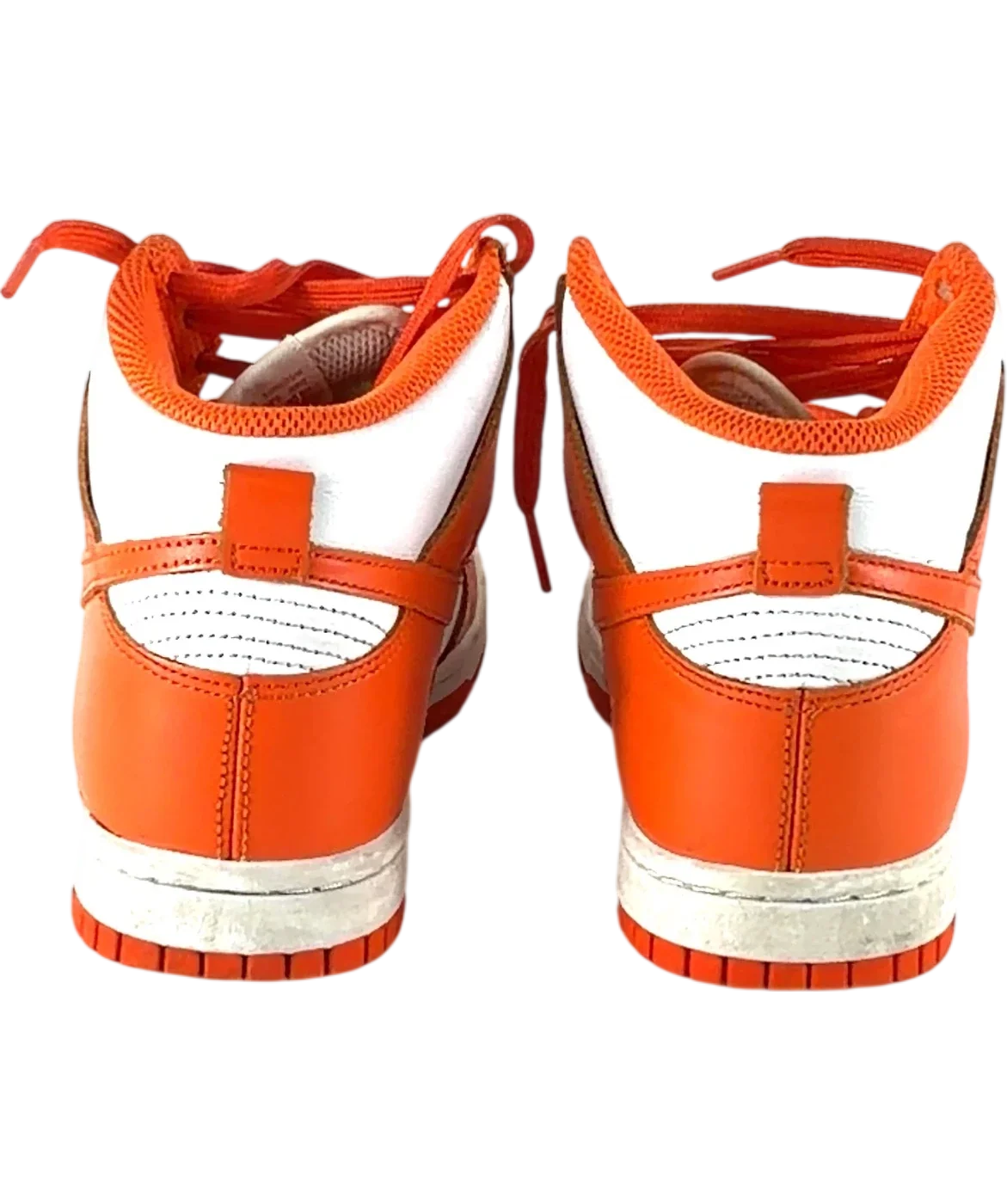 Nike Orange Dunk High "Syracuse", size UK 4 EU 37 👠 — back