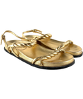 Jimmy Choo gold Colour, size UK 4 EU 37 👠 — front