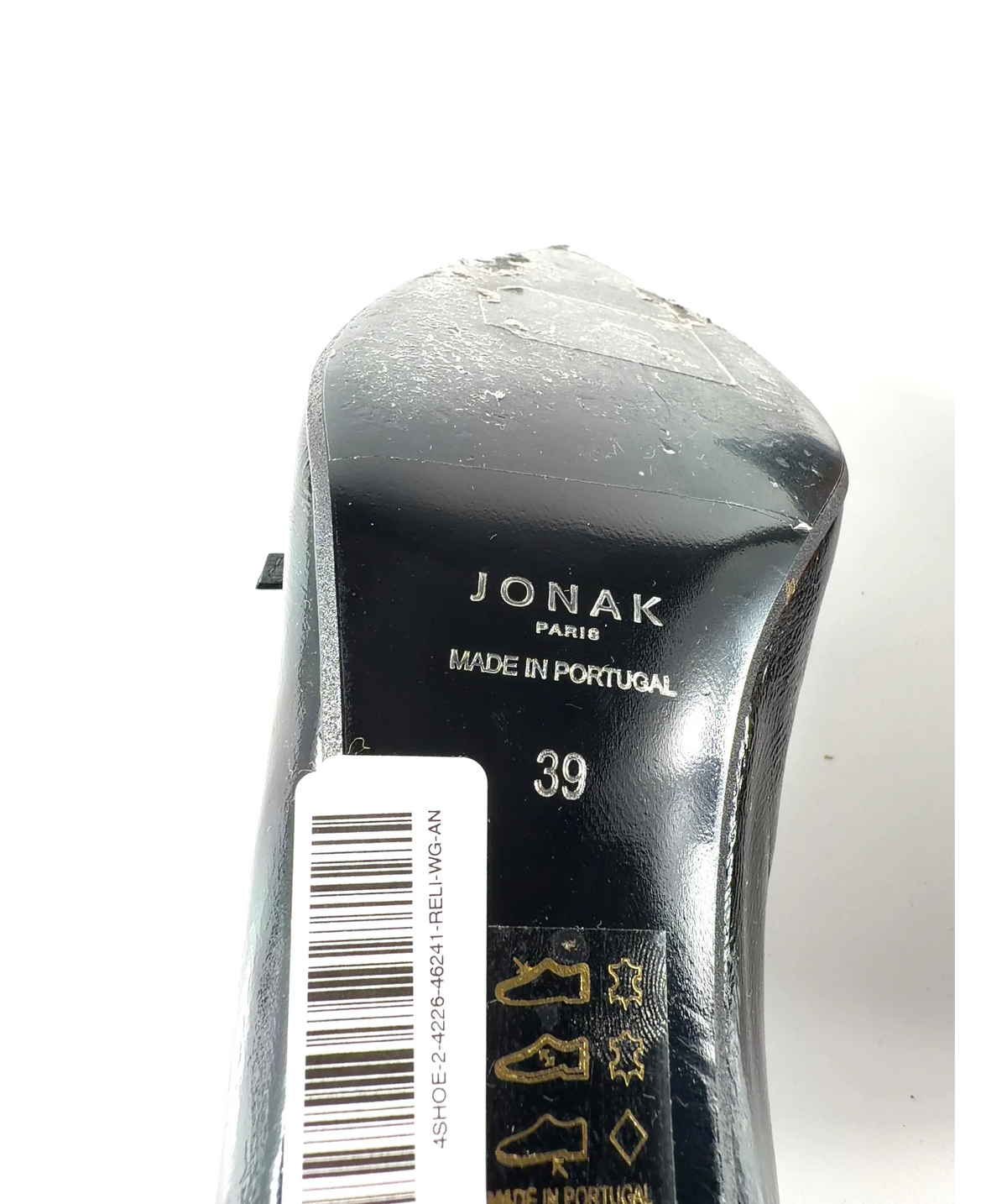 Jonak Black Colour, size UK 6 EU 39 👠 — care label