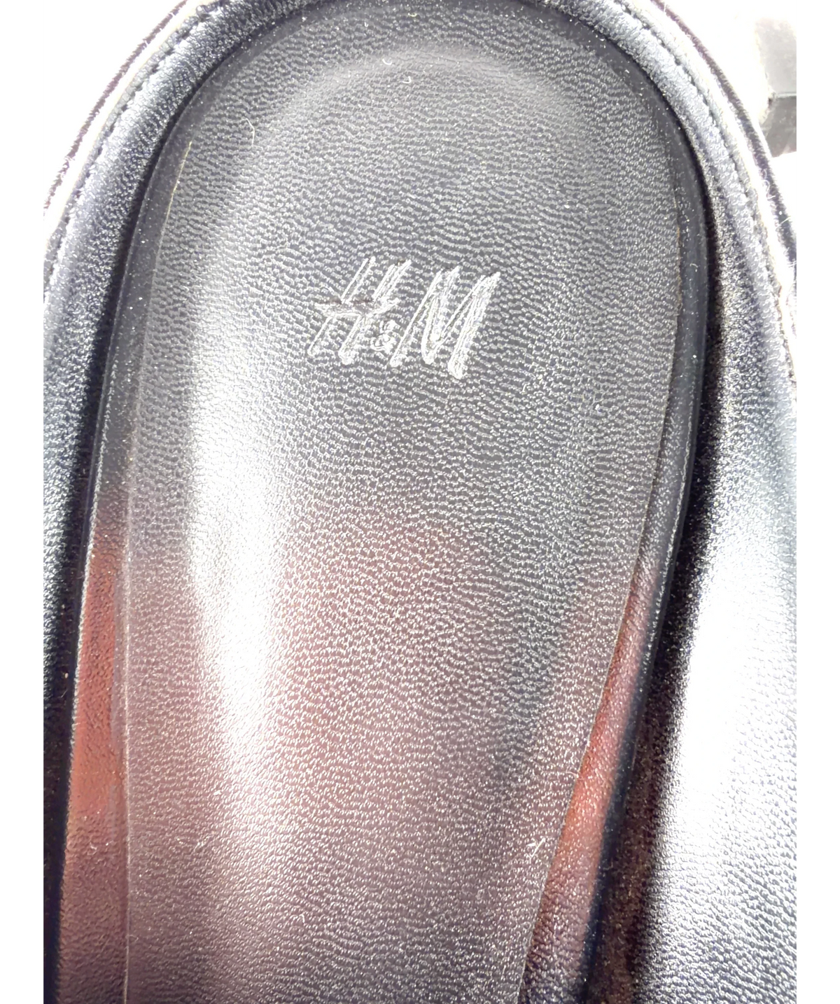 H&M Black Heeled Mules, size UK 5 EU 38 👠 — care label