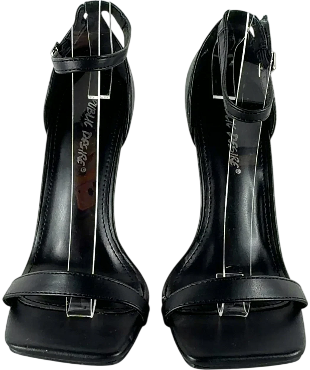 Public Desire Black Colour, size UK 4 EU 37 👠 — detail