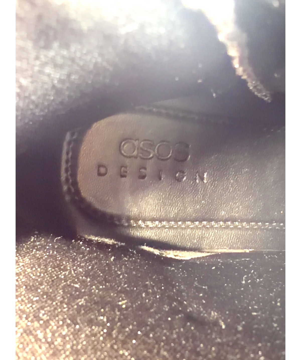 ASOS Black Colour, size UK 9 EU 42 👠 — care label