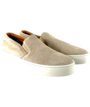 Sézane Beige Théo Slip-On Sneakers UK 7