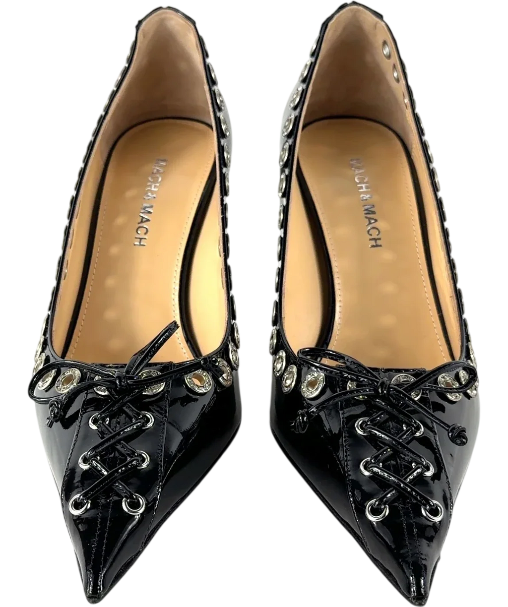 Mach & Mach Black Colour, size UK 5 EU 38 👠 — detail