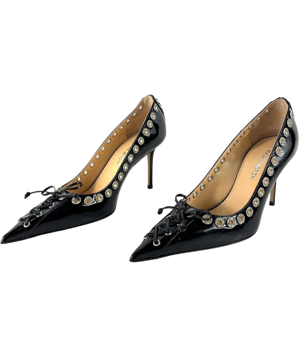 Mach & Mach Black Colour, size UK 5 EU 38 👠 — label