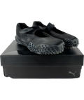 Puma Black Mostro Fey Satin Sneakers Women, size UK 4 EU 37 👠 — front