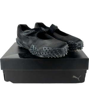 Puma Mostro Fey Satin Black Trainers UK 4