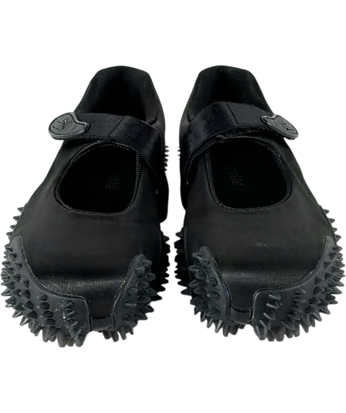 Puma Black Mostro Fey Satin Sneakers Women, size UK 4 EU 37 👠 — detail
