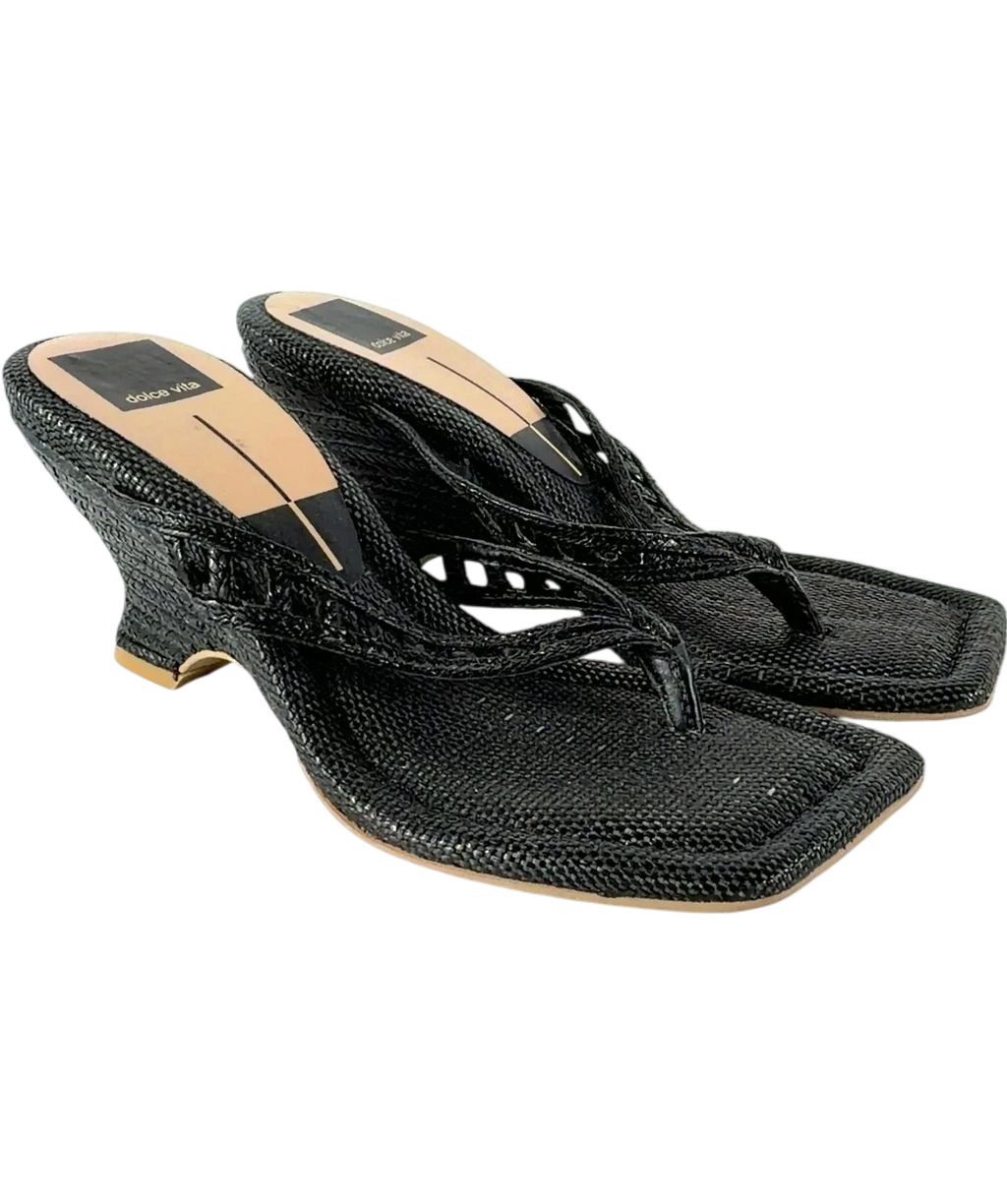dolce vita Black Colour, size UK 6 EU 39 👠 — front