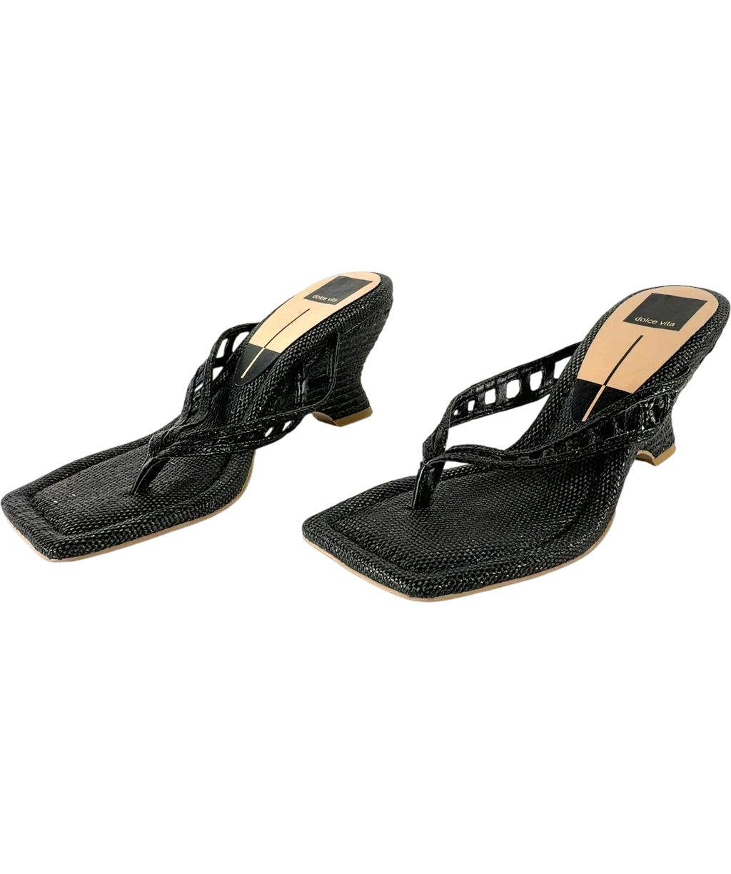 dolce vita Black Colour, size UK 6 EU 39 👠 — label