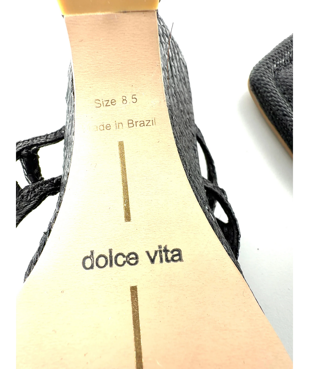 dolce vita Black Colour, size UK 6 EU 39 👠 — care label