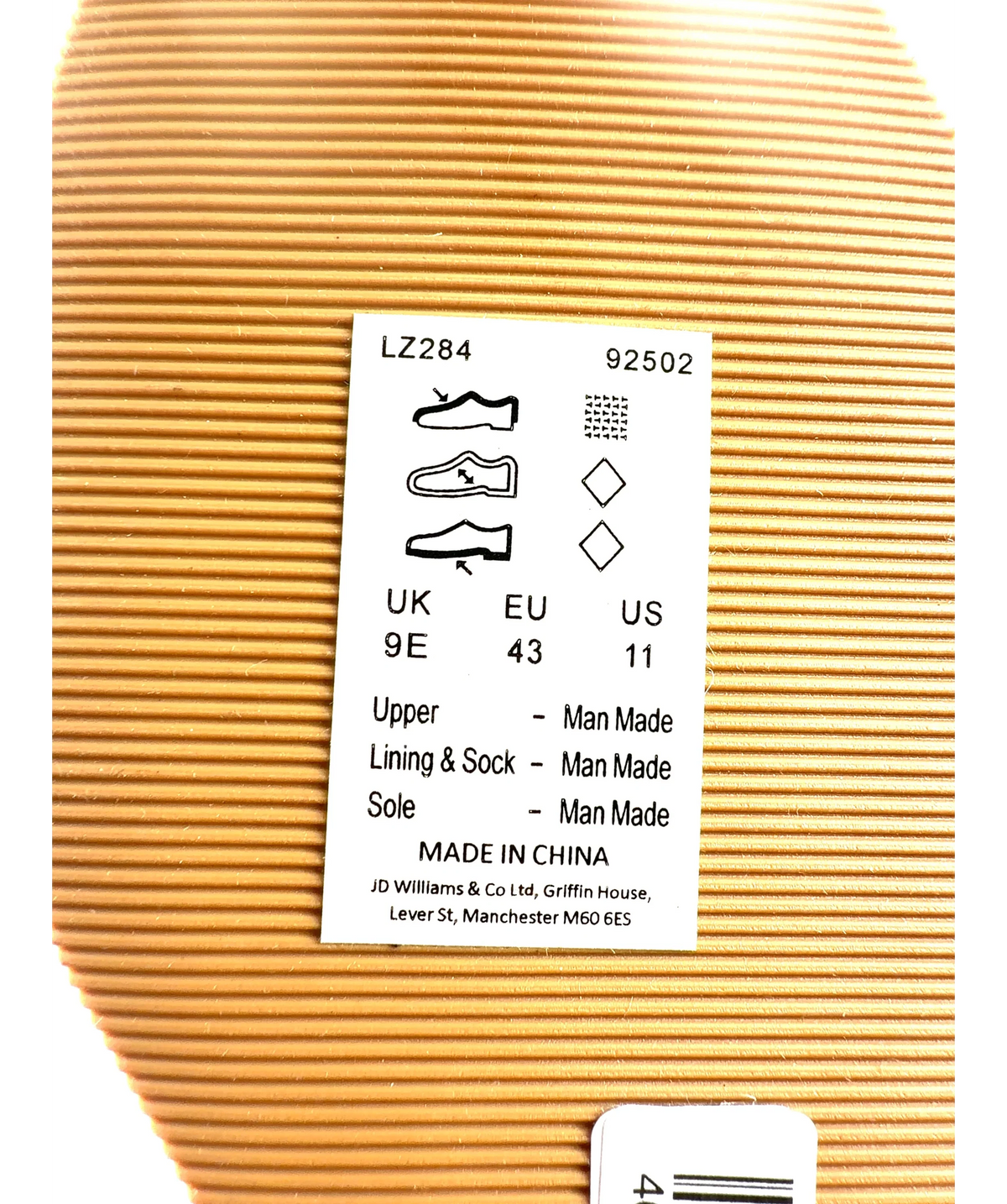 Jd Williams Black Miami Wedge Espadrille Slingback Sandals (Wide Fit E), size UK 9 EU 42 👠 — additional view