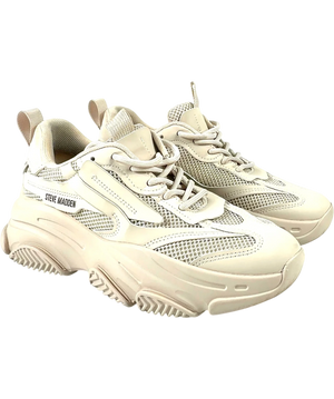 Steve Madden Possession Beige Trainers EU 39 UK 6