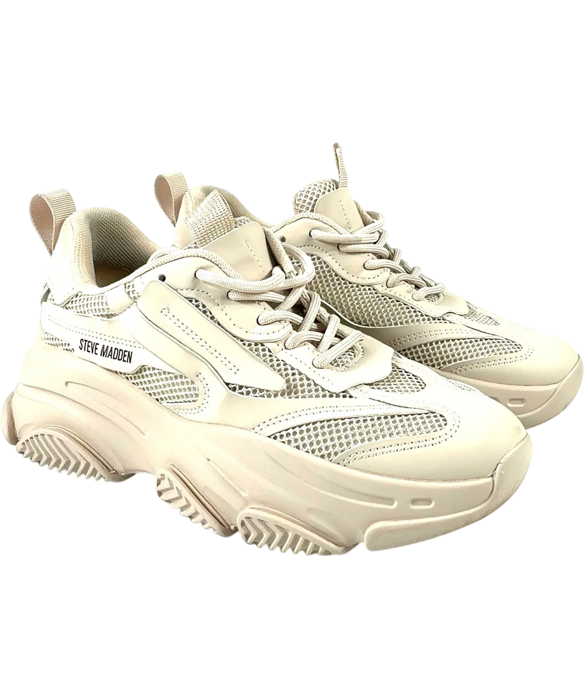 STEVE MADDEN Beige Possession, size UK 6 EU 39 👠 — front