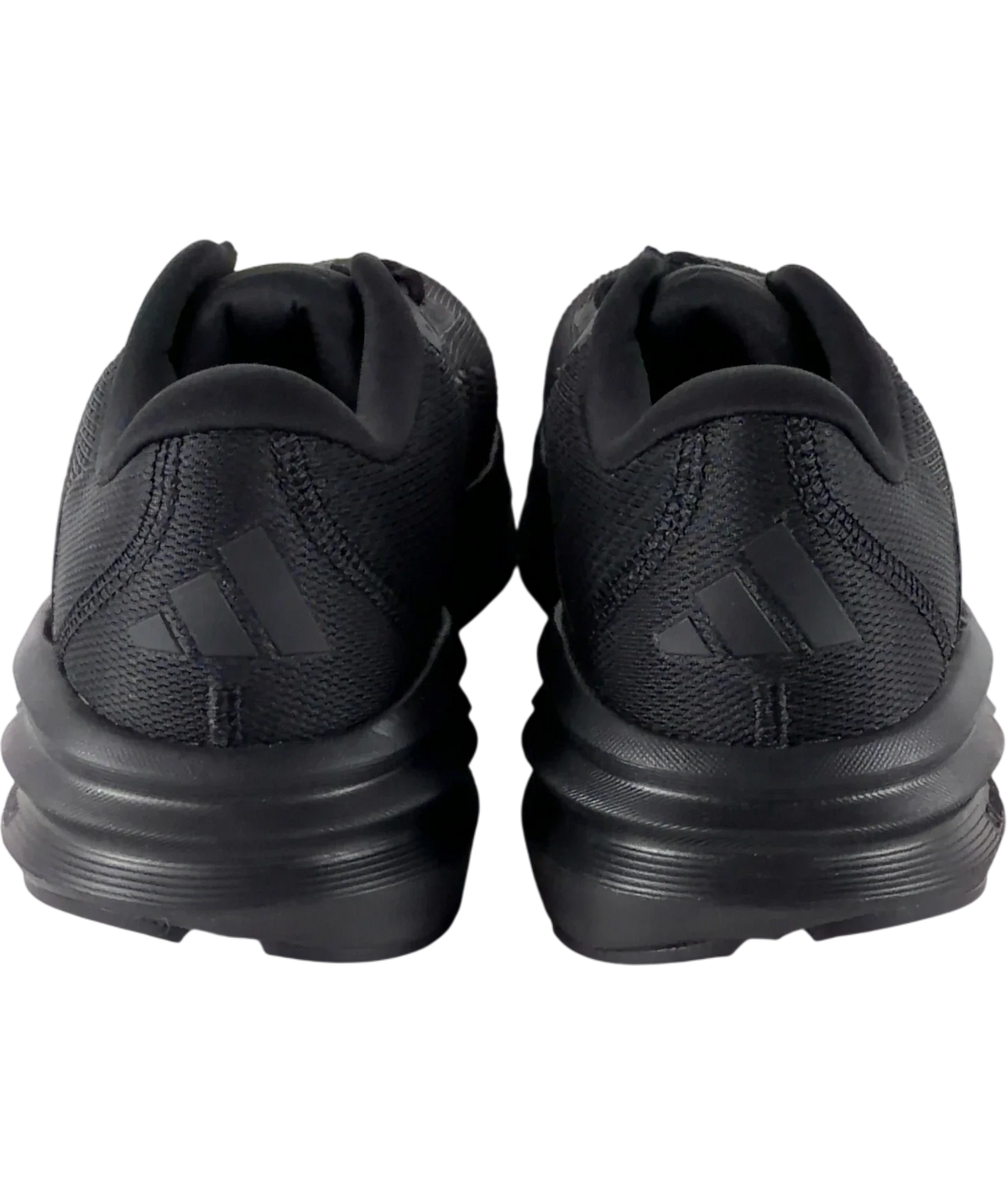 adidas Black Galaxy 7, size UK 9.5 EU 43.5 👞 — back