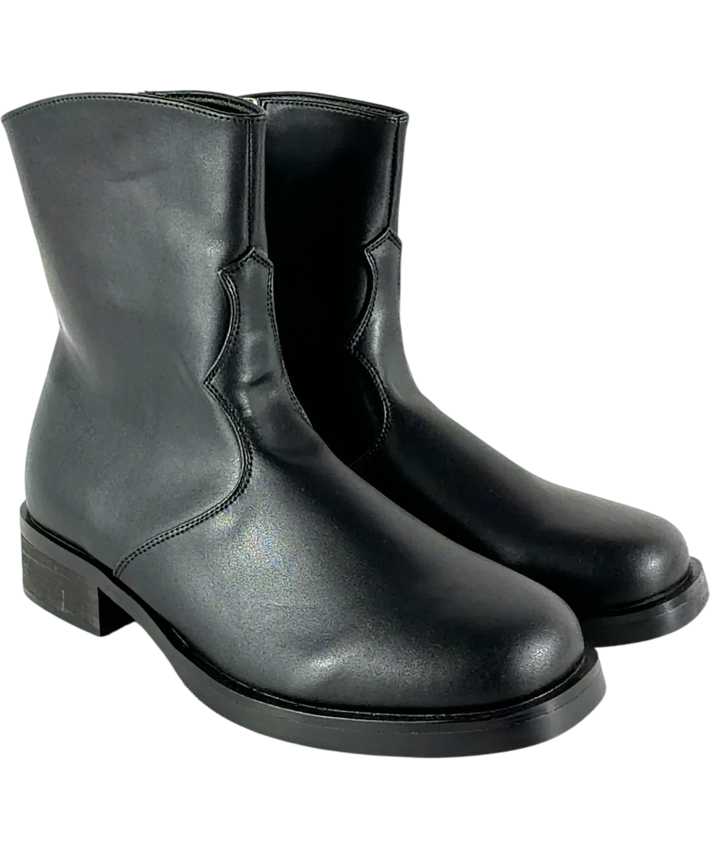 DENATURED Black Colour, size UK 9 EU 43 👞 — front