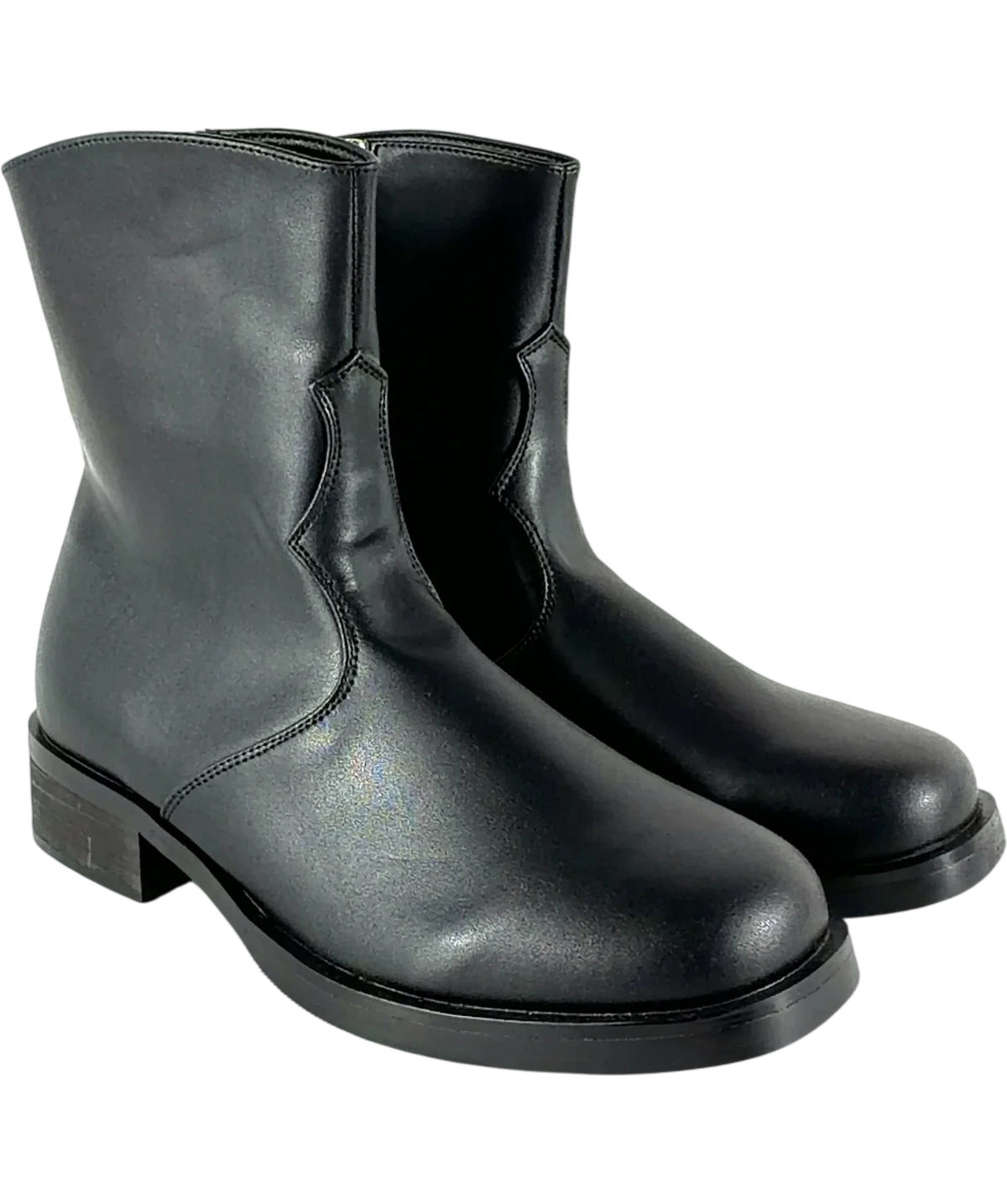 DENATURED Black Colour, size UK 9 EU 43 👞 — front