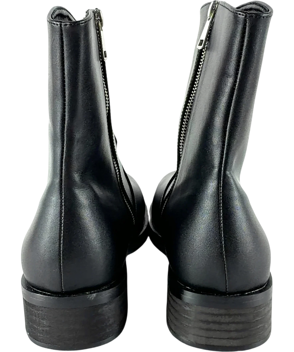 DENATURED Black Colour, size UK 9 EU 43 👞 — back