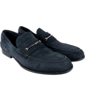 Gucci navy Colour, size UK 10 EU 44 👞 — front