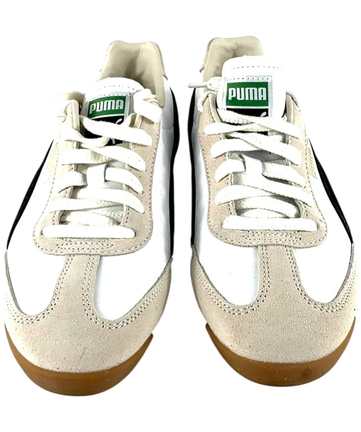 Puma White Arizona Retro, size UK 6 EU 40 👞 — detail