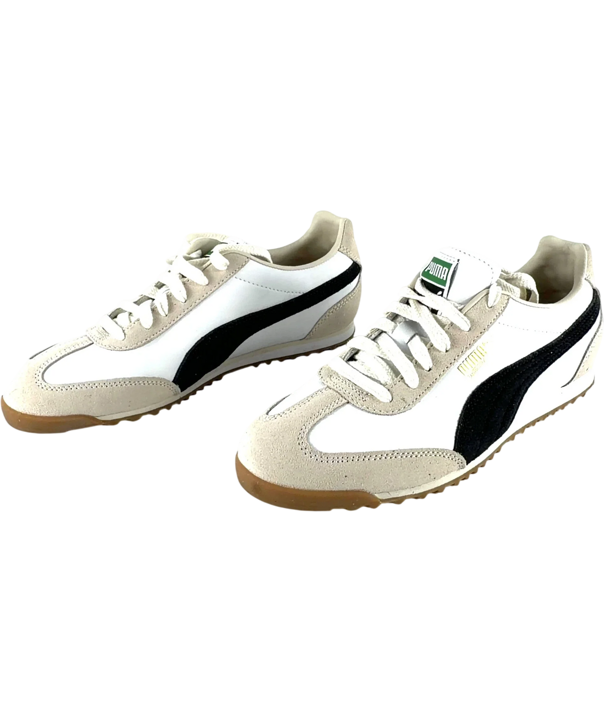 Puma White Arizona Retro, size UK 6 EU 40 👞 — label