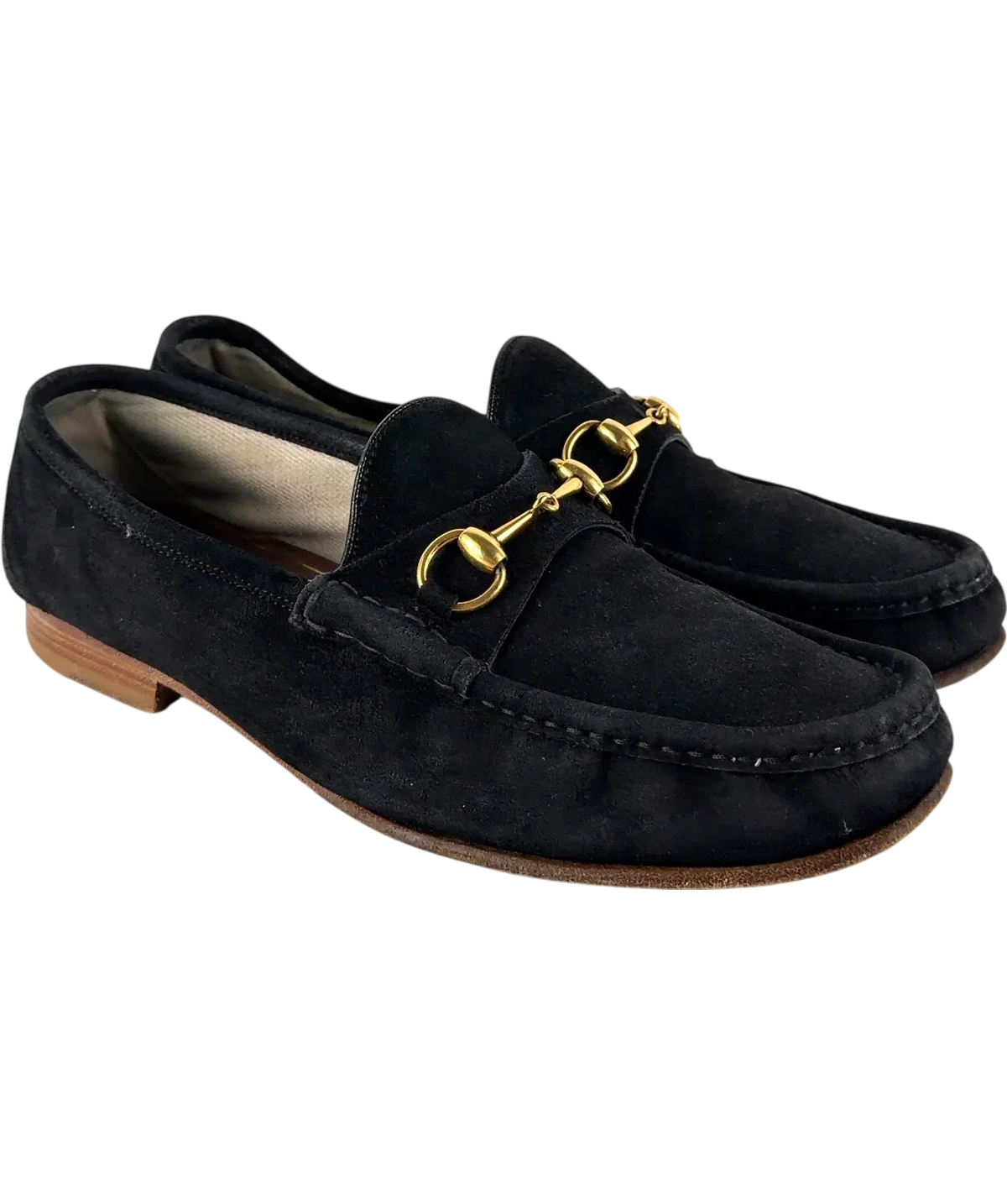 Gucci Black Men's Horsebit 1953 Loafer, size UK 10 EU 44 👞 — front