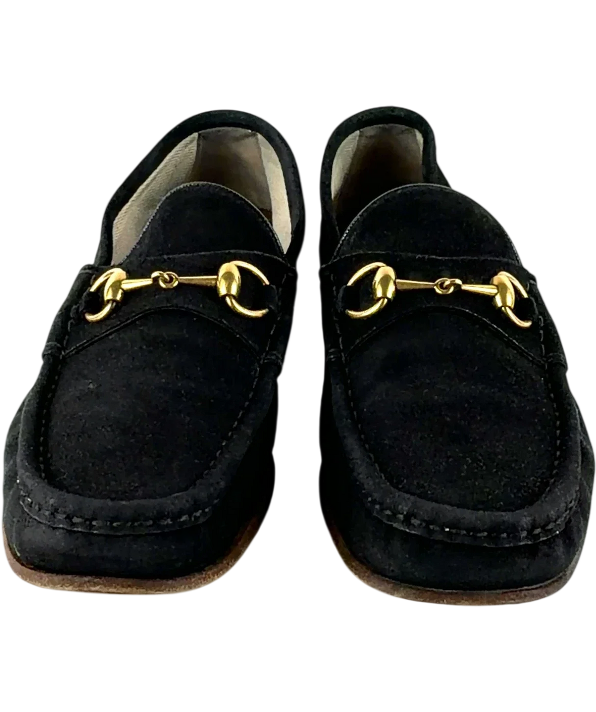 Gucci Black Men's Horsebit 1953 Loafer, size UK 10 EU 44 👞 — detail