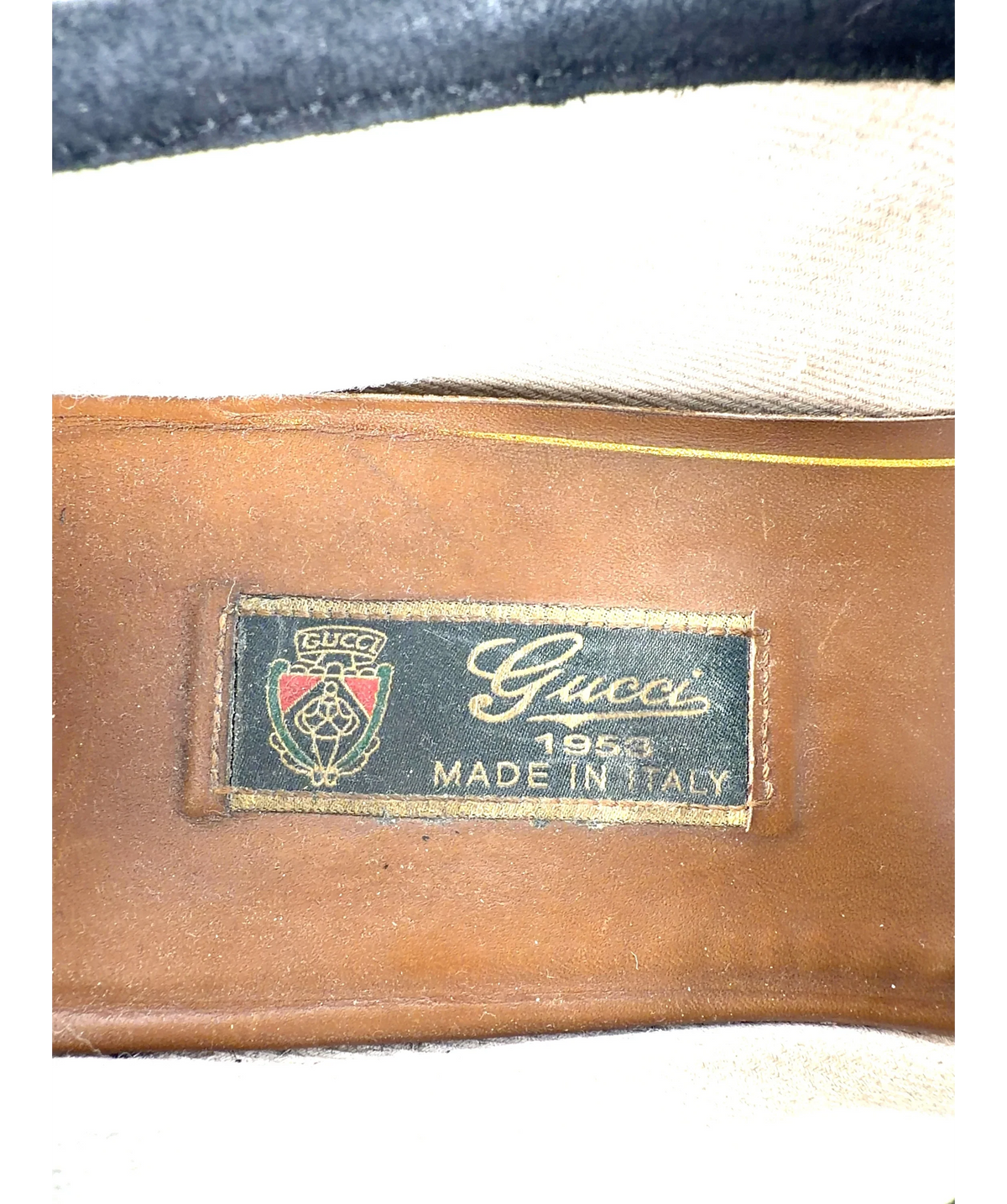 Gucci Black Men's Horsebit 1953 Loafer, size UK 10 EU 44 👞 — care label