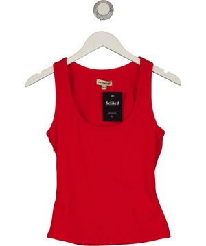 Mars The Label The Sculpt Vest Top Red UK 8