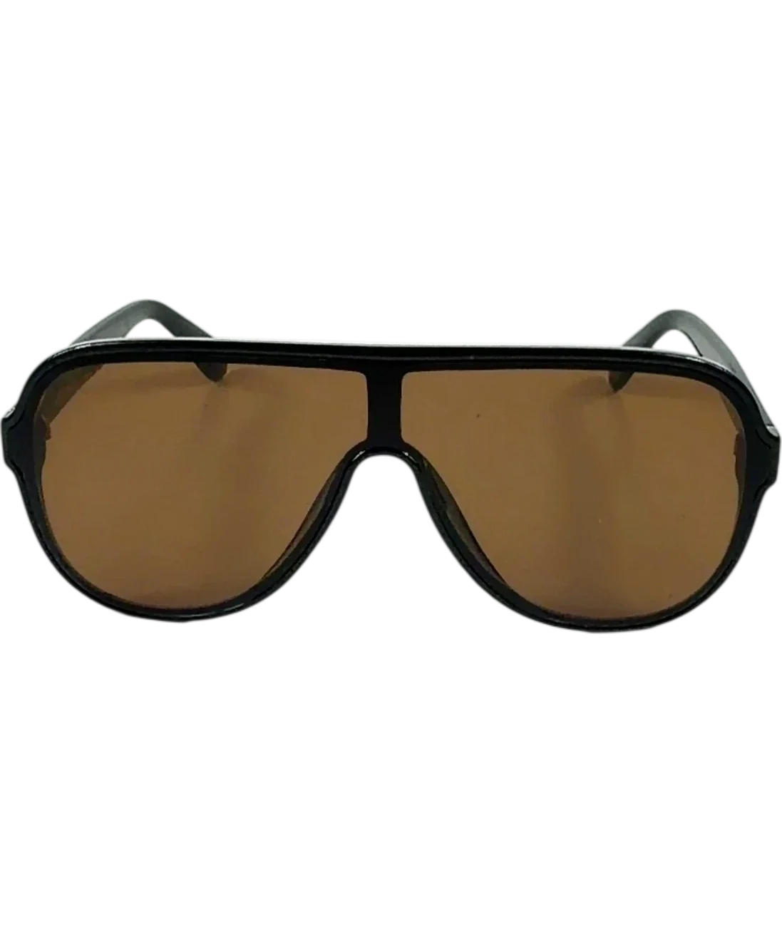 & OTHER STORIES Black Aviator Style Sunglasses — front