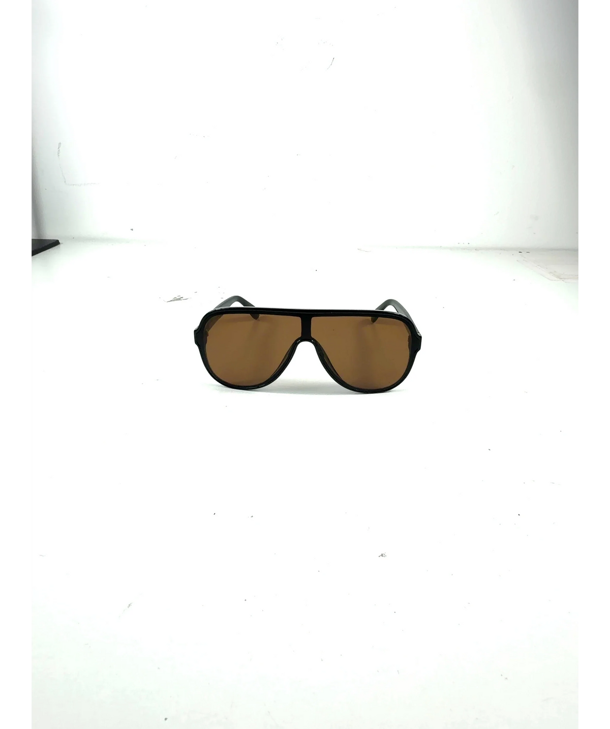 & OTHER STORIES Black Aviator Style Sunglasses — care label