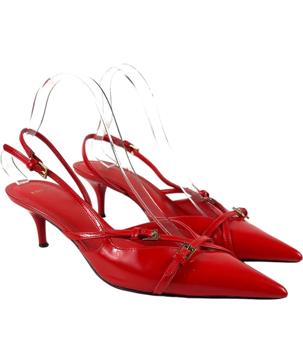 MANGO Red Colour, size UK 6 EU 39 👠 — front