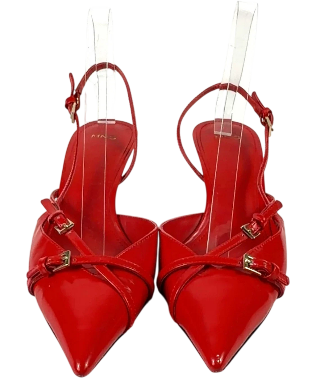 MANGO Red Colour, size UK 6 EU 39 👠 — detail