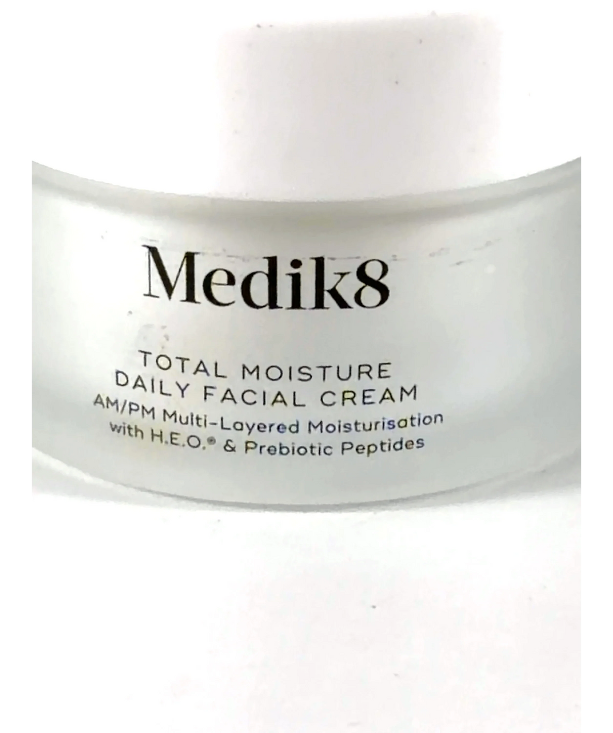 medik8 Total Moisture Daily Facial Cream, size 50ml — label