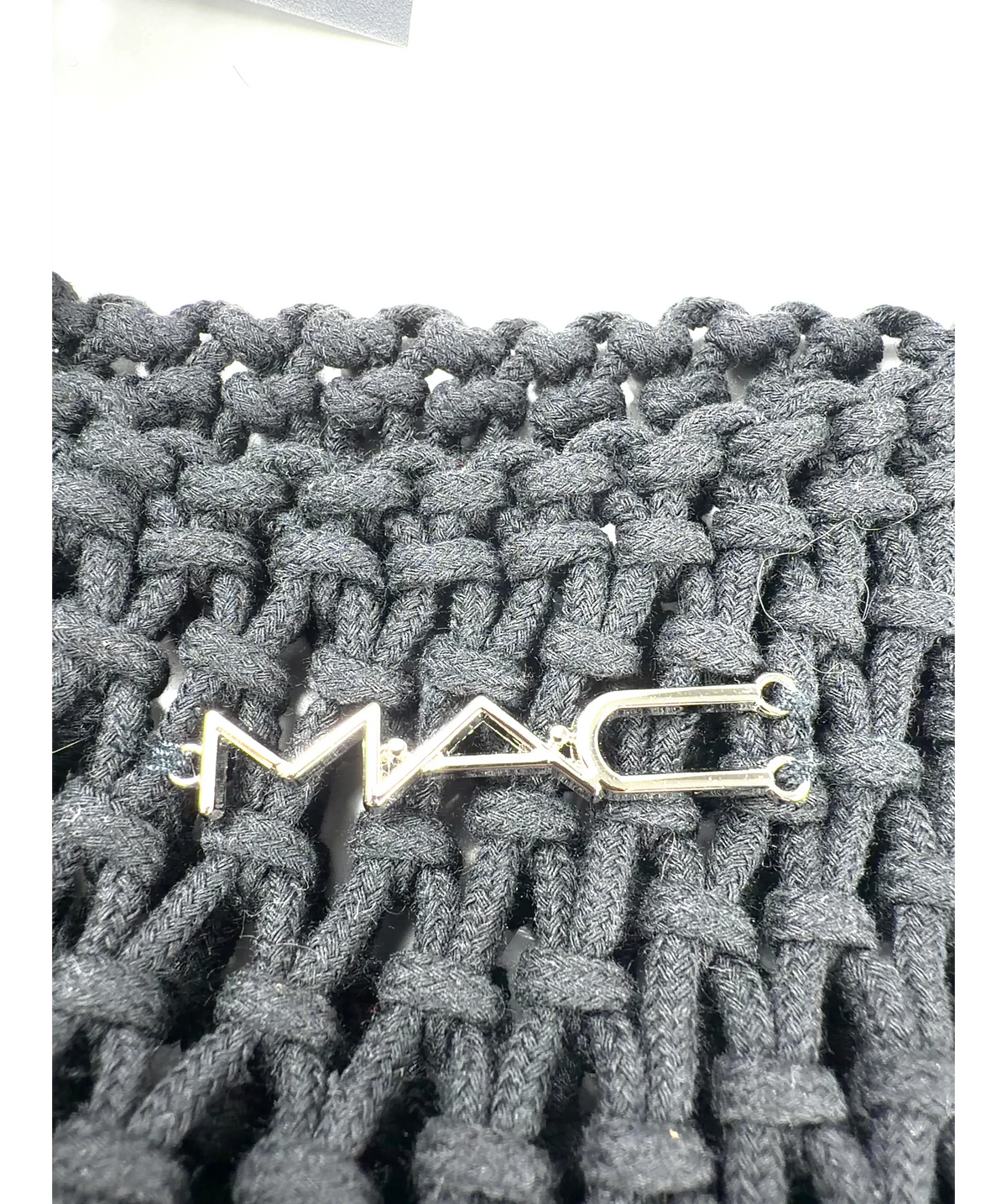 MAC Black Colour — care label