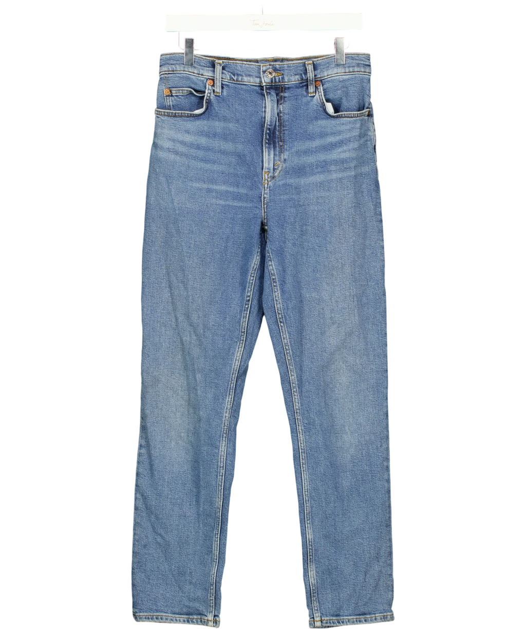 RE/DONE Blue Colour, size W30 — front