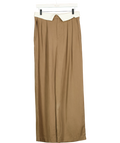 Reformation Brown Stevie Pant, size UK 8 — front