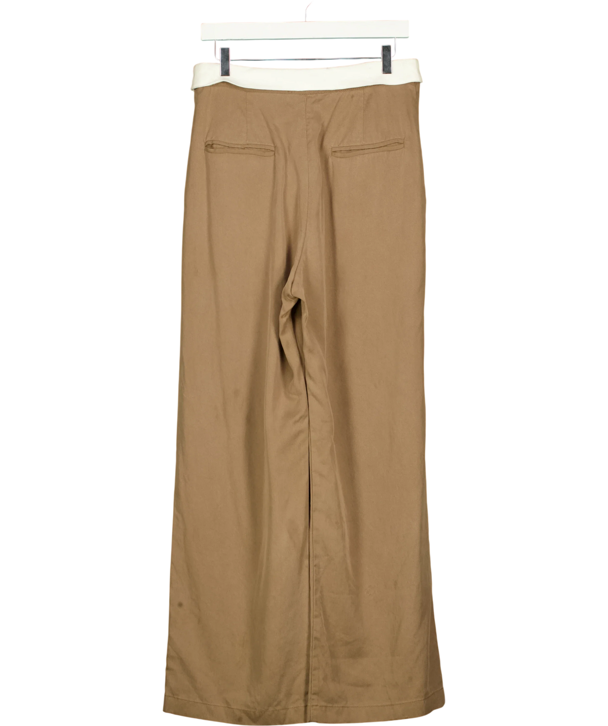 Reformation Brown Stevie Pant, size UK 8 — back