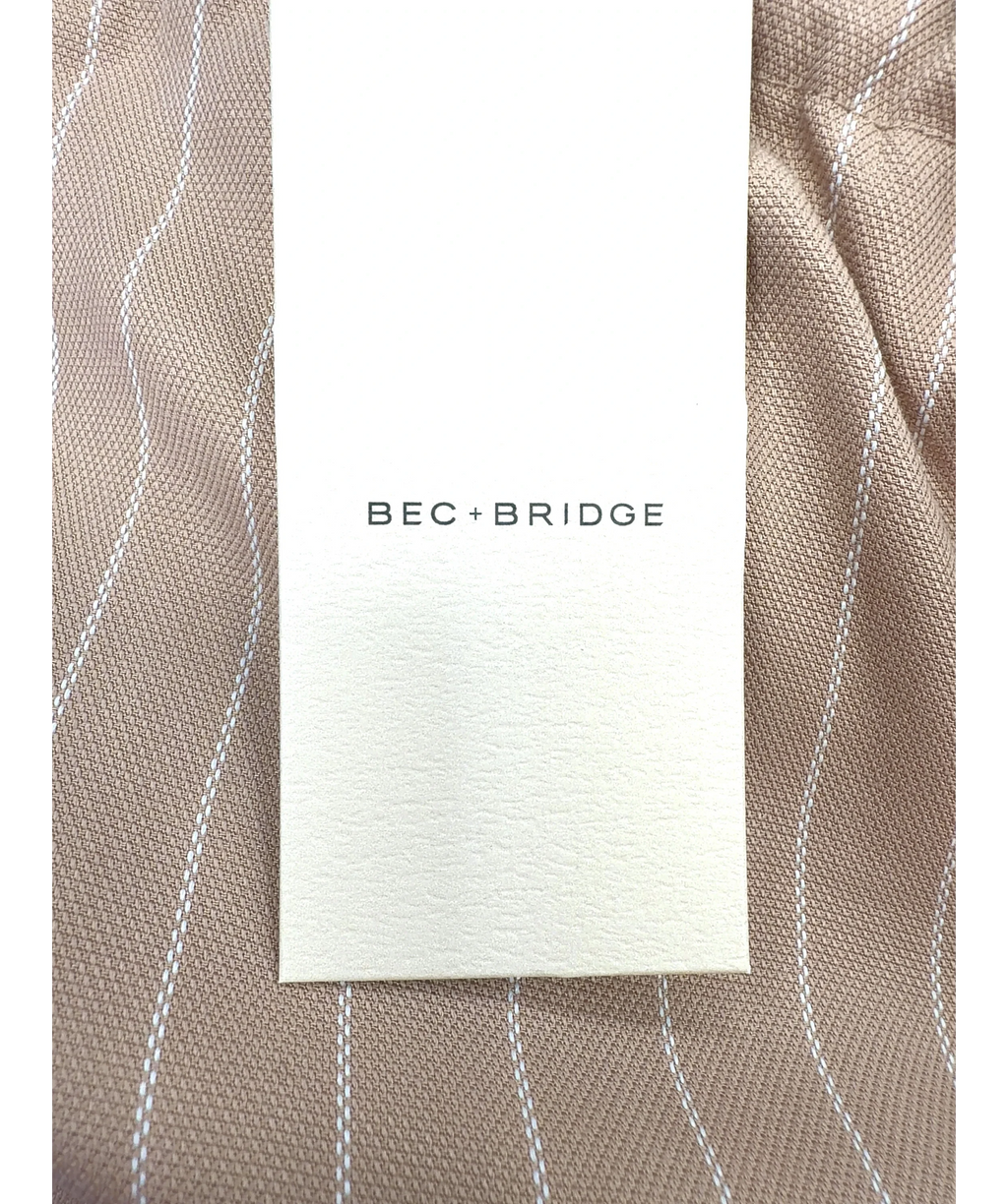 BEC+ BRIDGE camel Almeria Pant, size UK 10 — detail